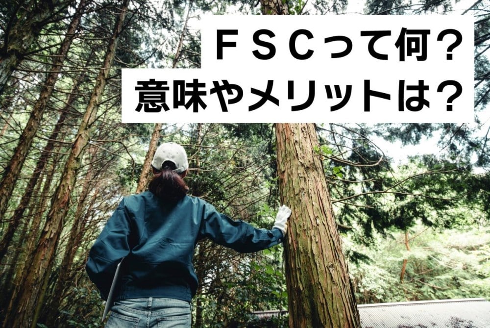 FSC認証、印刷物や木工品から森林資源の持続可…